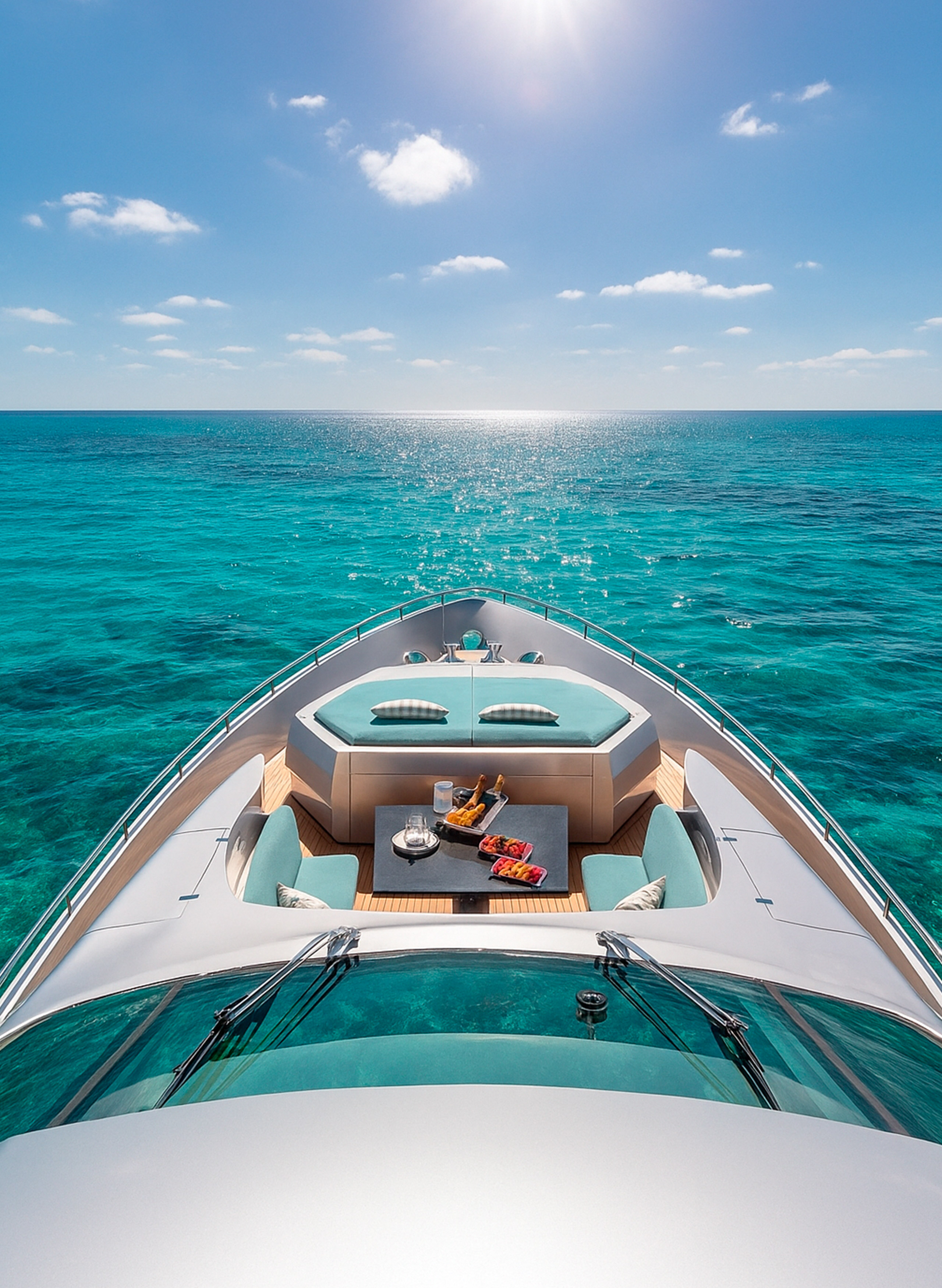 luxury yacht in Ibiza